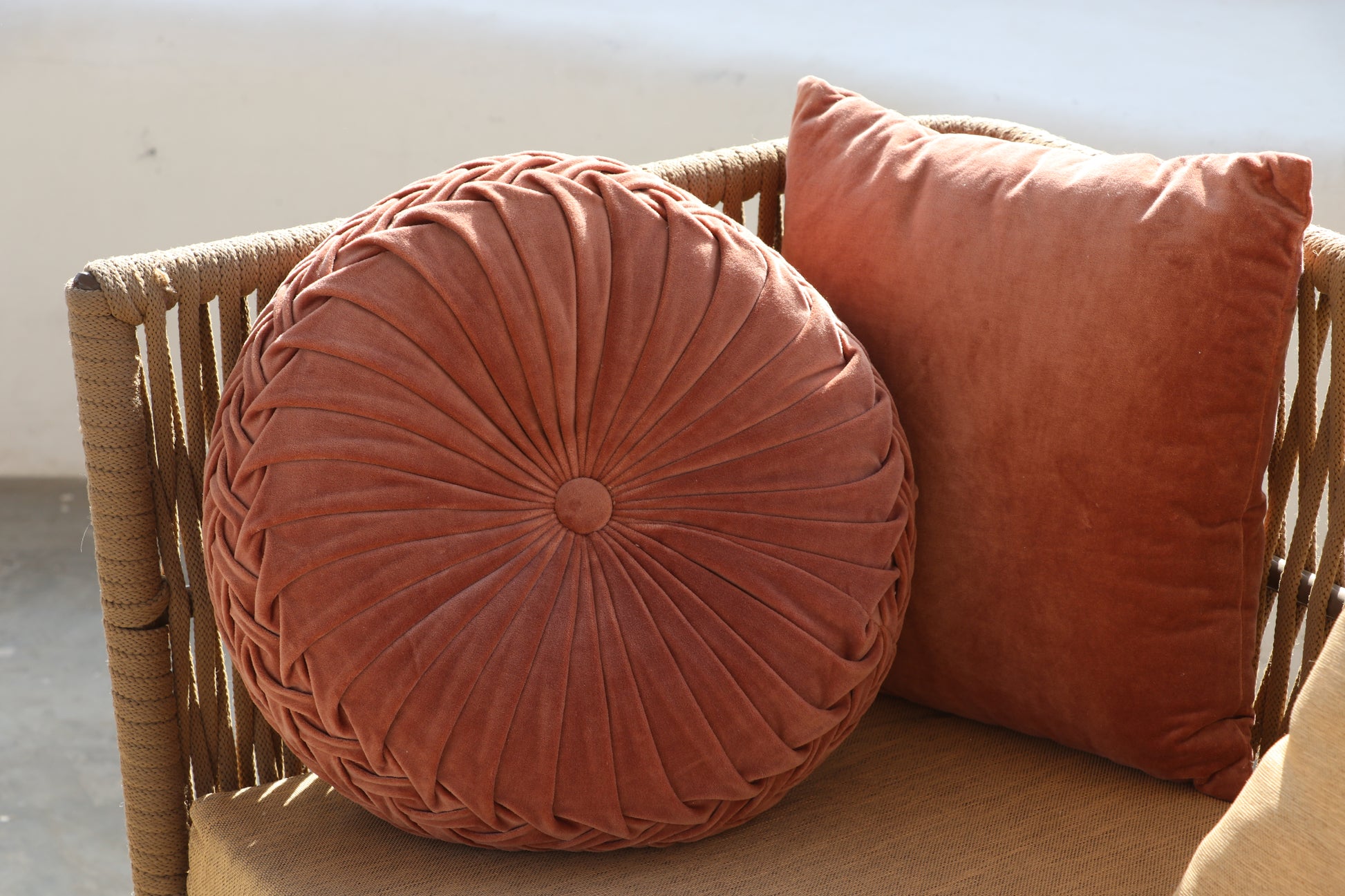 Hush Hues Round Cushion