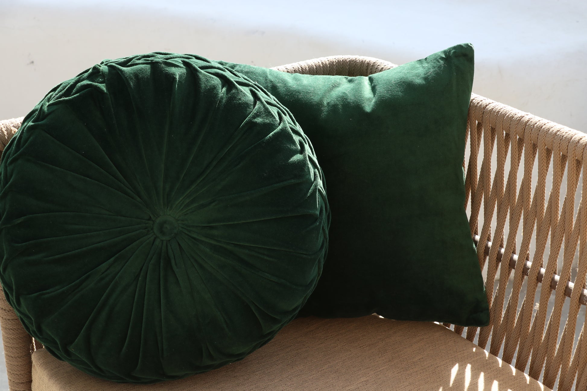 Hush Hues Round Cushion