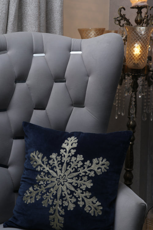 Midnight Bloom Cushion