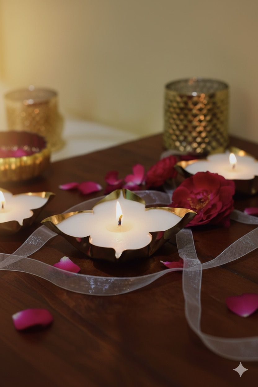 Phool Candle ( Set of 3)